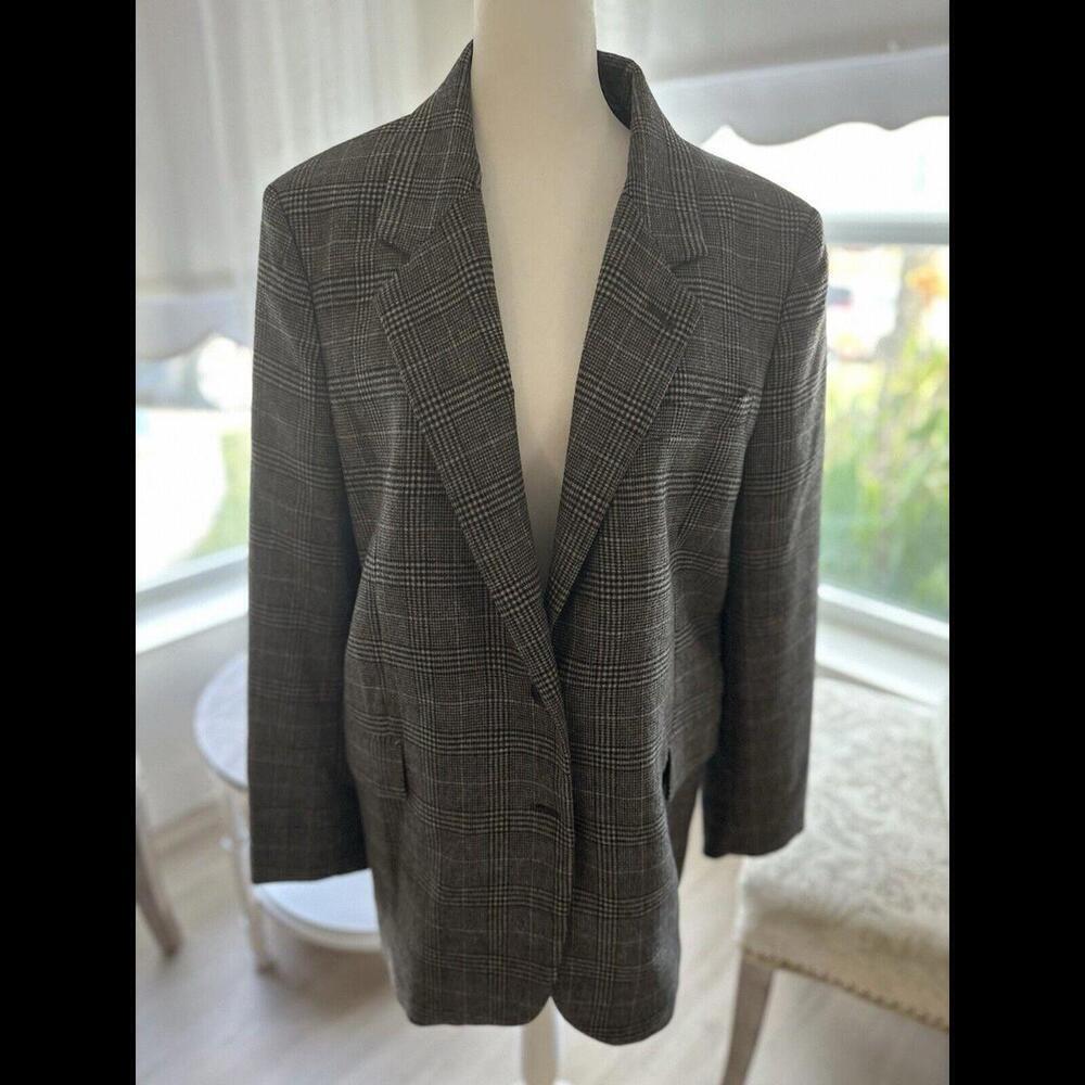 Zara Plaid Blazer